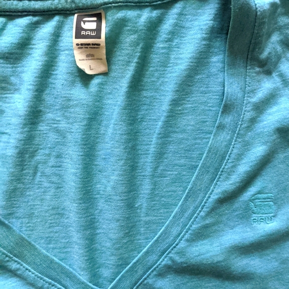 Gstar RAW Men's L v-neck - Picture 3 of 3